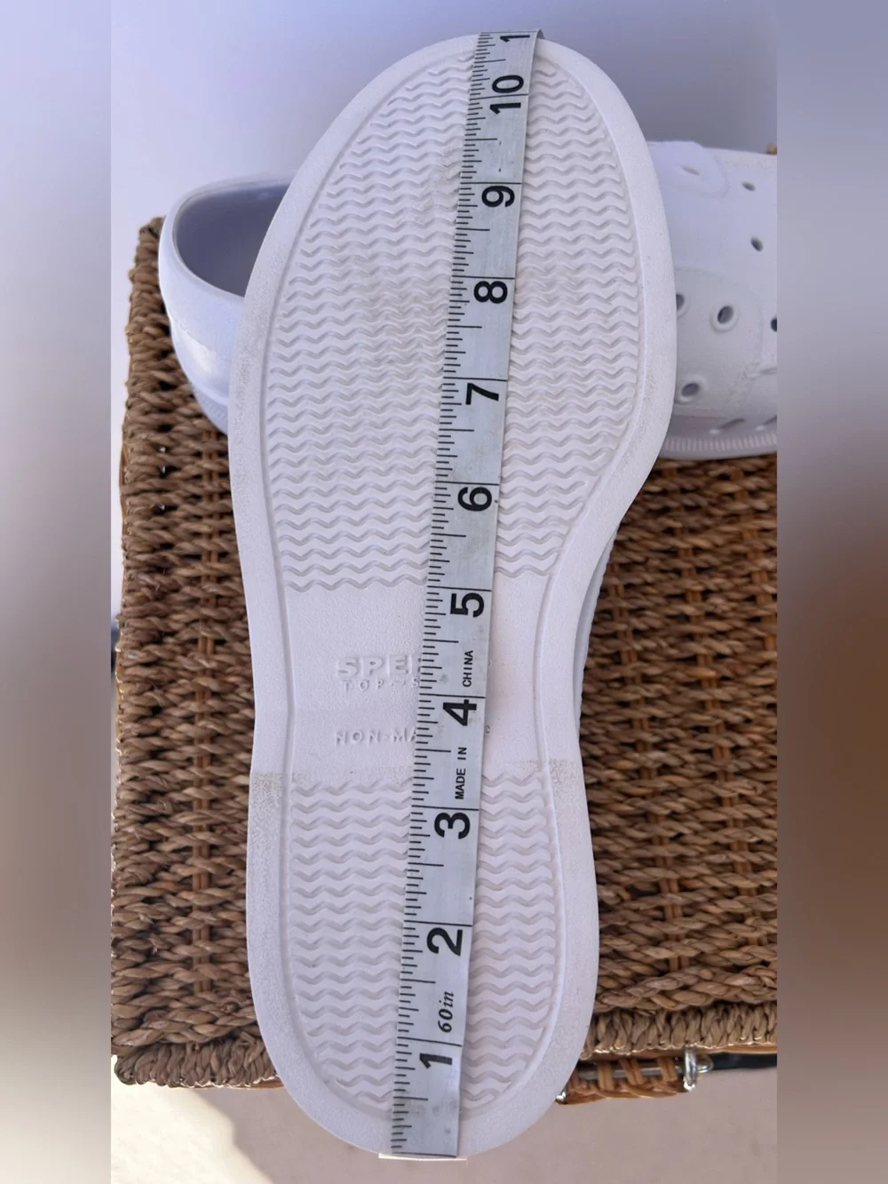 Sperry‎ Top-Siders Women’s Authentic Original Float Boat Shoe White Size 9M